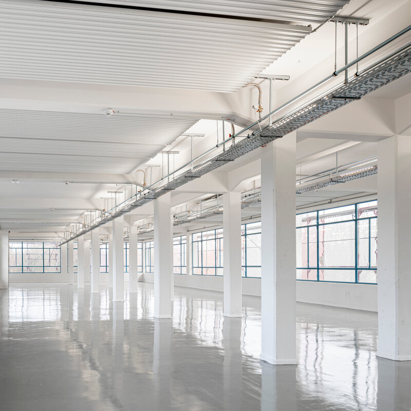 Zehnder ZFP, RHC, CP, Ceiling Panel, Zehnder, Reference, office, IBA, open factory, apolda